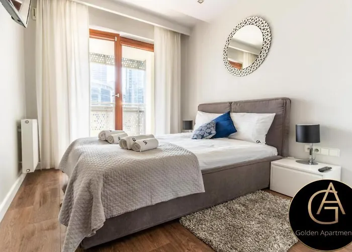 Apartman Golden - Browary Warszawskie Elegant & Cozy In Wronia *